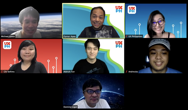 Pinoy mentors during the hackathon.Top Michael Lance M. Domagas, Elymar Apao, and Janyl Tamayo. Middle Chi Señires, Aldrich Tan, and Andresito de Guzman. Bottom Dominic Vincent D. Ligot.png