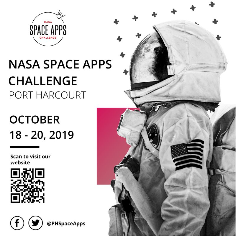 2019 NASA Space Apps Challenge PH Flyer