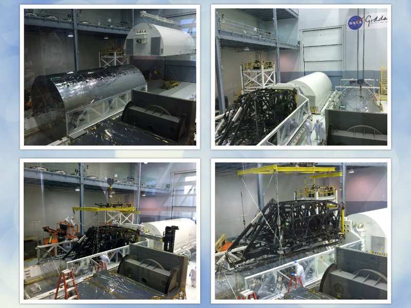 Backplane structure Large structure that holds and supports 