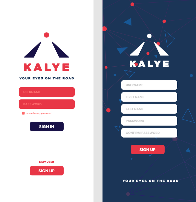 Kalye's UI! We're doing it!