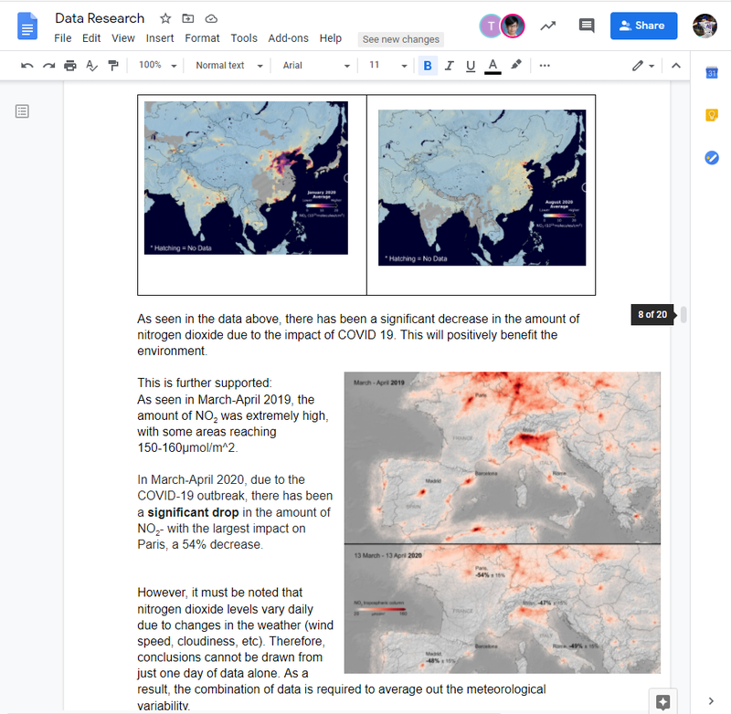We started collecting datas, analyzing them, and understanding how bad the current situation is. There is so much data!