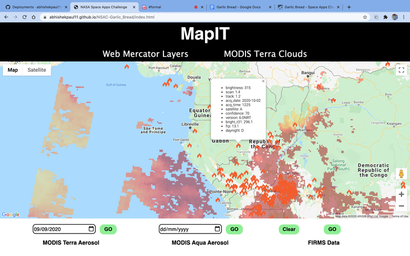 Data Visualisation On Map