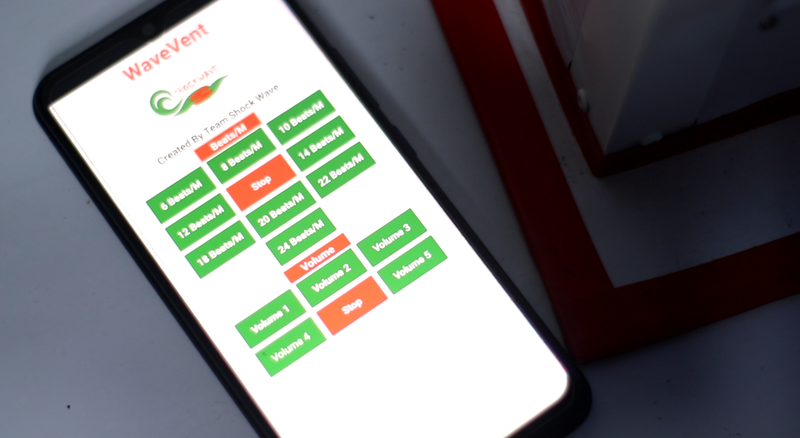 Our Android Application (WaveVent)