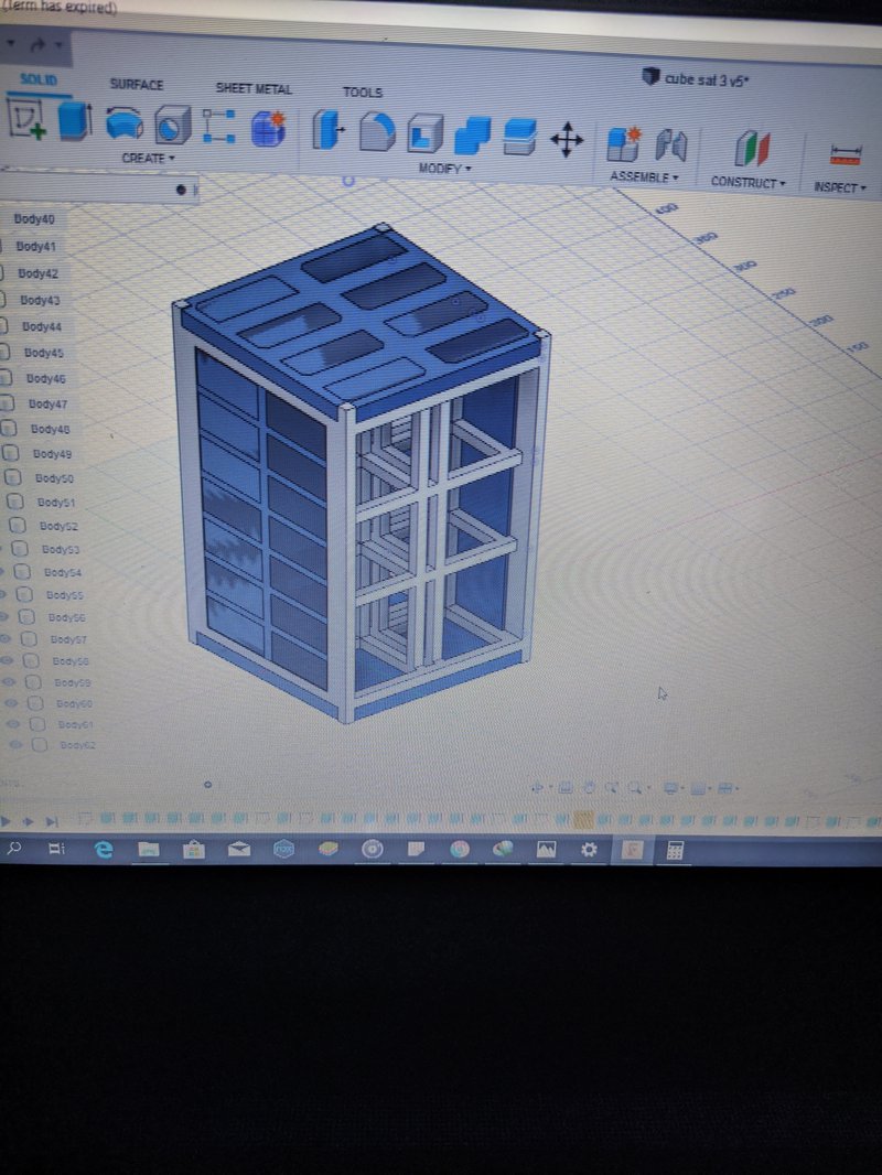 Our satellite design 😁