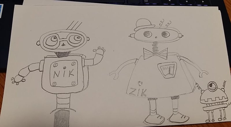 Зик и Ник- началото