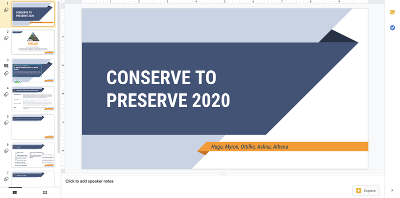We've started doing some research and compiling it all onto this presentation to help us make our game! Now let's look at the data...