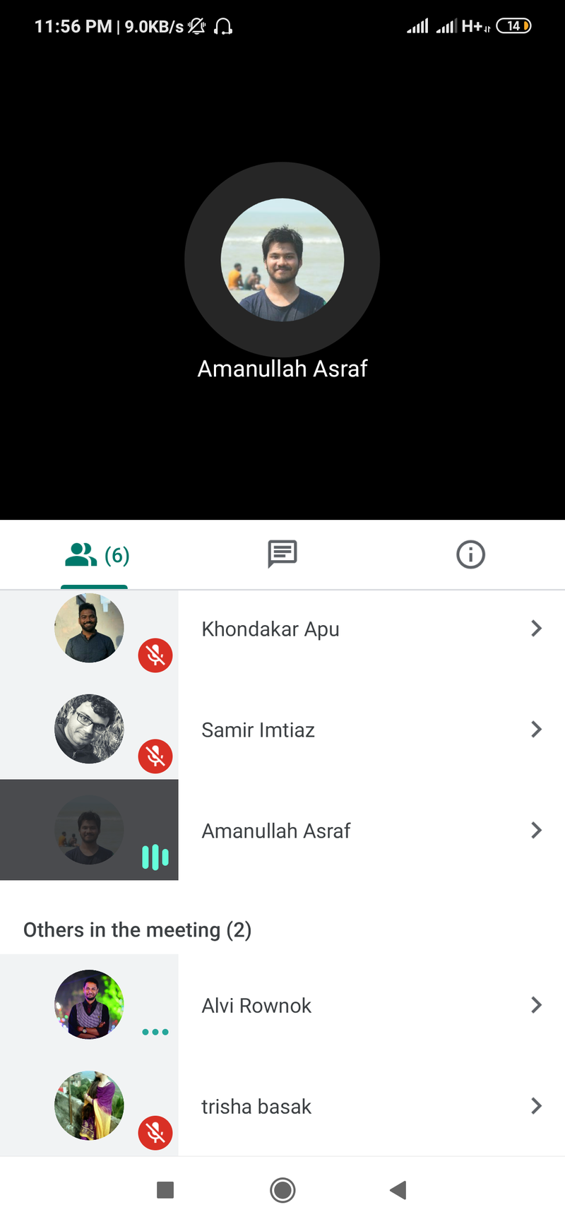 Team meeting, the thing we have done the most over the past one month! 