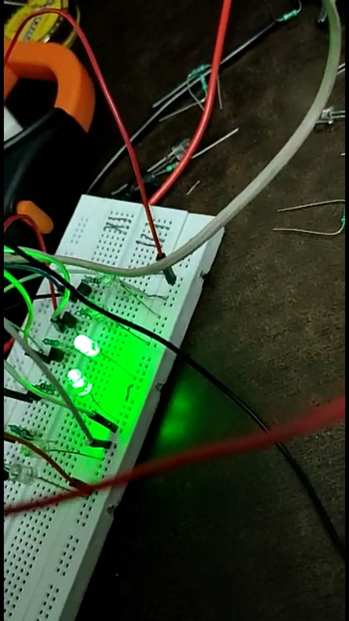 Water usage measuring device made using IoT.