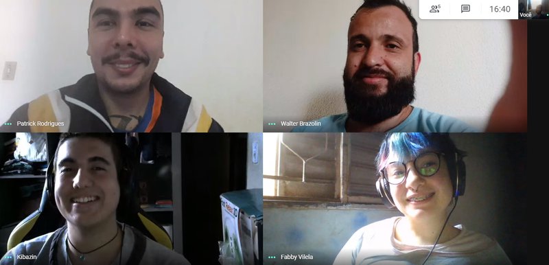 The crazy little Team 😃