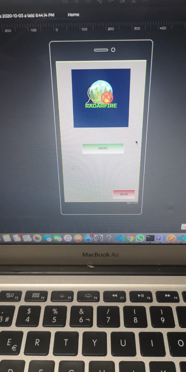 Prototipo del app - Reportes rapidos contra incendios