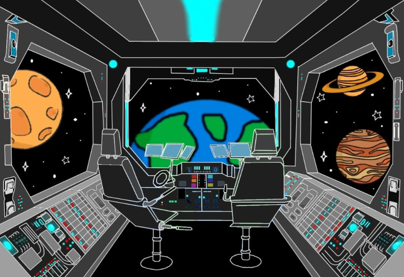 our crew compartment