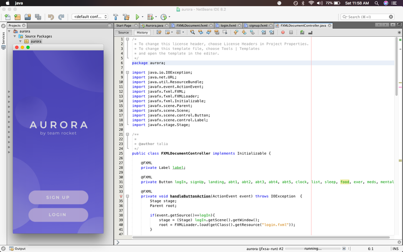 Starting with our code! Here's a sneak peak of the our landing page 👀
